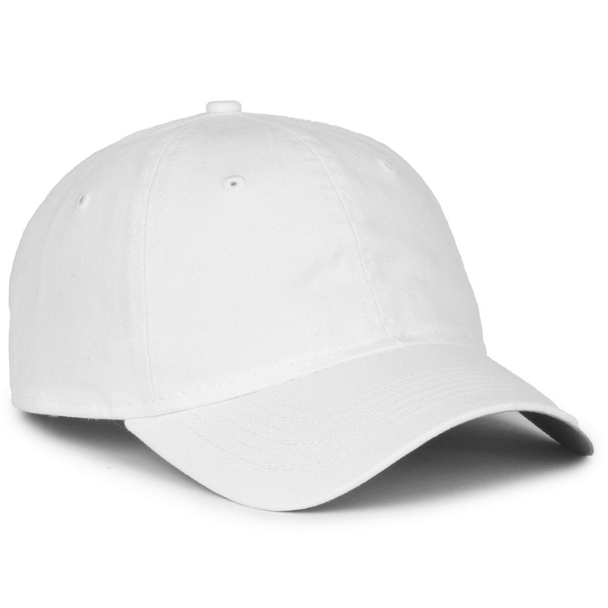 Legendary Headwear LUXE-POLO Unstructured Cotton Twill Cap - White