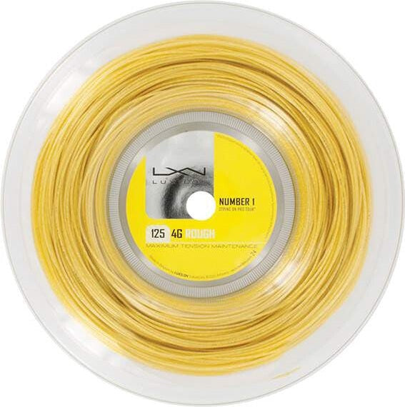 Luxilon 4g Rough 125 16l Reel 660’ - Gold