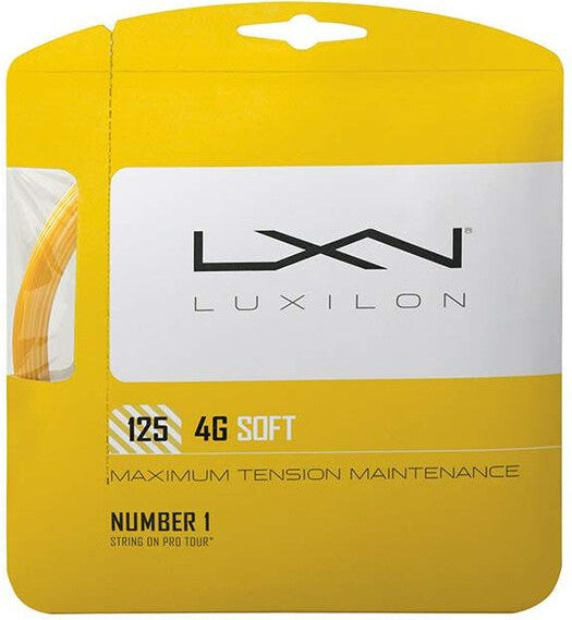 Luxilon 4g Soft 125 16l - Gold Black