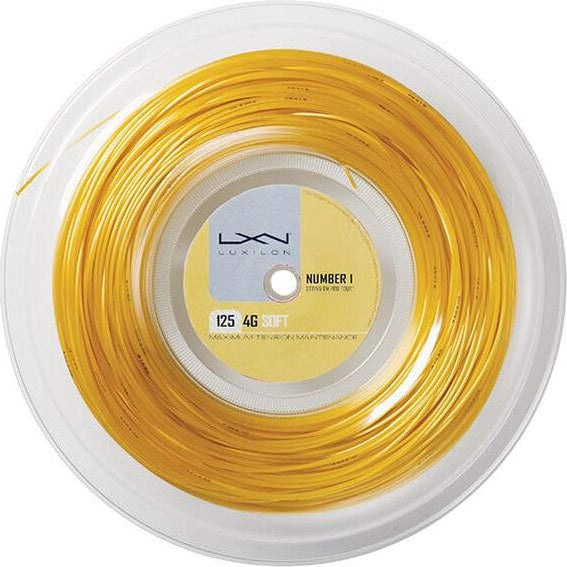 Luxilon 4g Soft 125 16l Reel 660’ - Gold