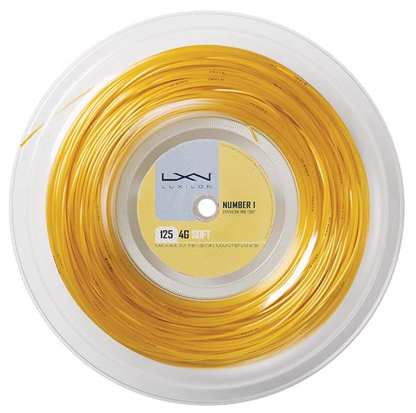 Luxilon 4g Soft 125 16l Reel 660’ (gold) - Os