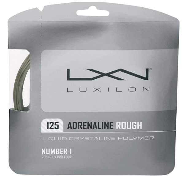 Luxilon Adrenaline 125 16l Rough (platinum) - Sil / Os