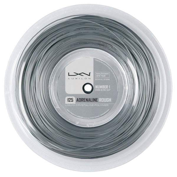 Luxilon Adrenaline 125 16l Rough Reel 660’ (platinum) - Sil / Os