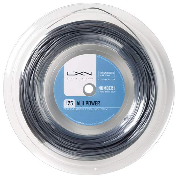 Luxilon Alu Power 125 16l Half Reel 330’ - Sil / Os