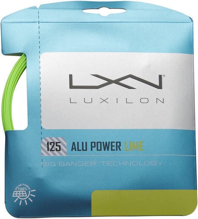 Luxilon Alu Power 125 16l Le - Lime - 1.25
