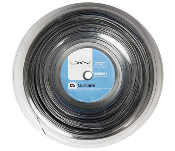 Luxilon Alu Power 125 16l Reel 660’ (black) - Sil / Os