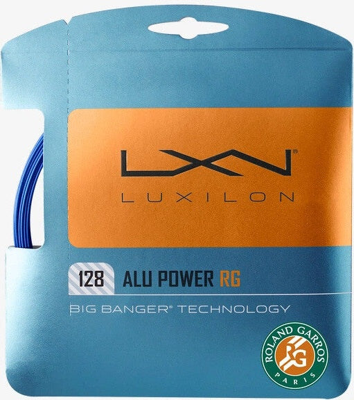 Luxilon Alu Power 128 16g Roland Garros - Blu / 1.28