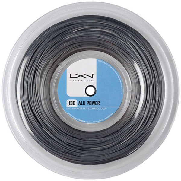 Luxilon Alu Power 130 16g Reel 660’ - Sil / Os
