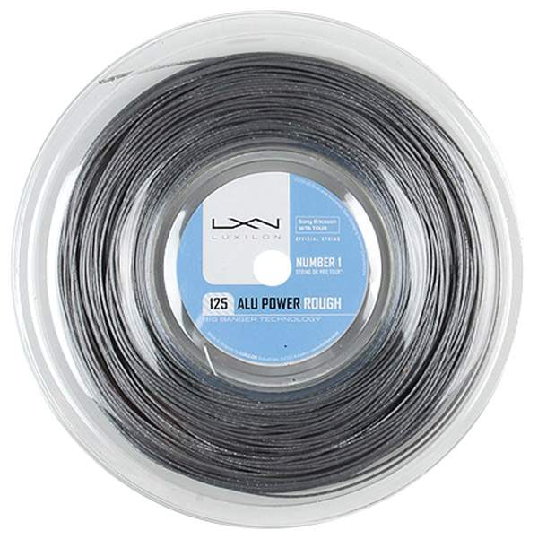 Luxilon Alu Power Rough 125 16l Reel 726’ (silver) - Os