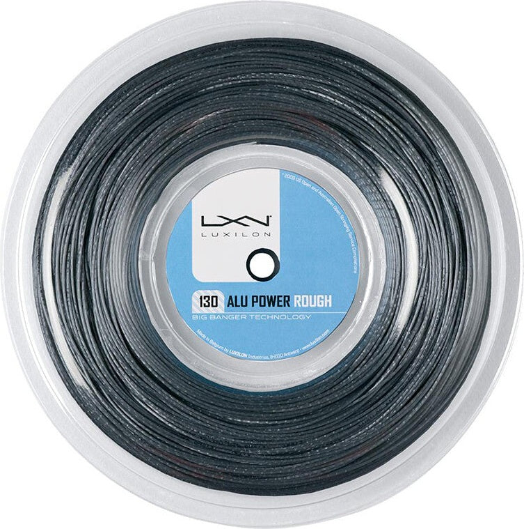 Luxilon Alu Power Rough 130 16g Reel 726’ - Silver - 1.30