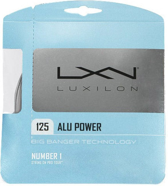 Luxilon Big Banger Alu Power - Sil / 1.25