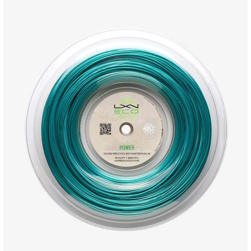 Luxilon Eco Power 125 17g Reel 660’ - Tea / 1.25