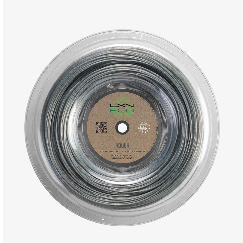 Luxilon Eco Rough 125 17g Reel 660’ - Sil / 1.25