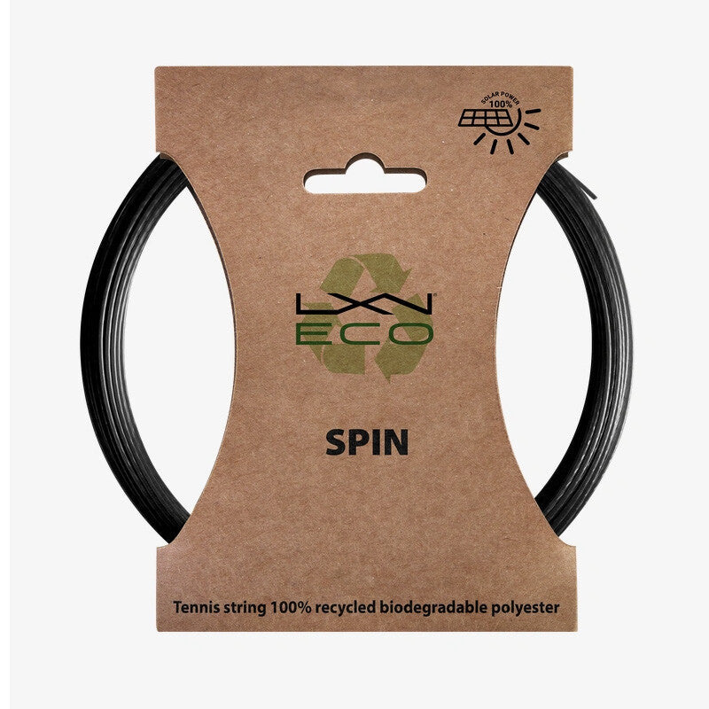 Luxilon Eco Spin 125 17g (black) - Blk / 1.25
