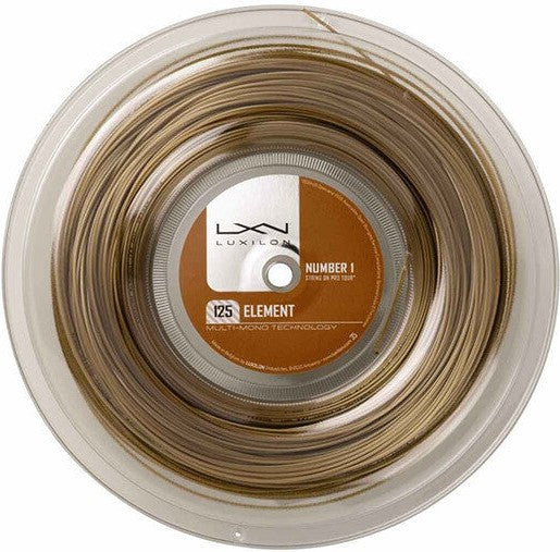 Luxilon Element 125 16l Reel 660’ - Bronze