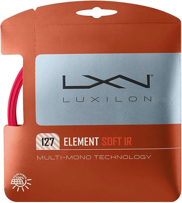 Luxilon Element Ir 125 16l - Red - 1.25