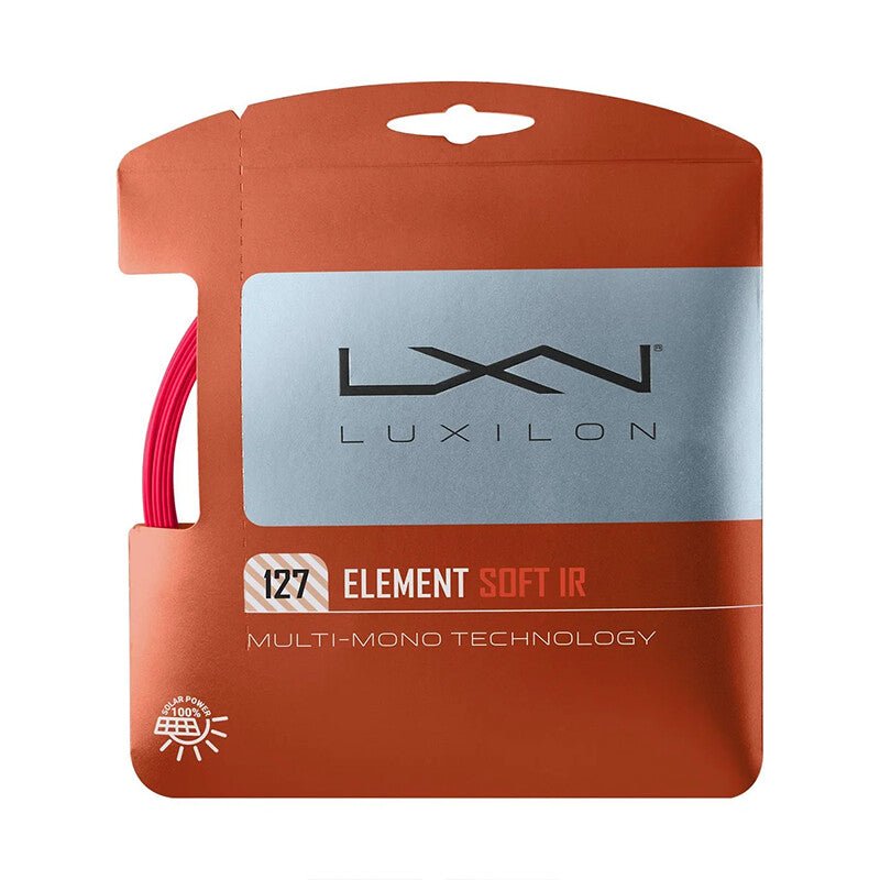 Luxilon Element Ir 125 16l - Red / 1.25