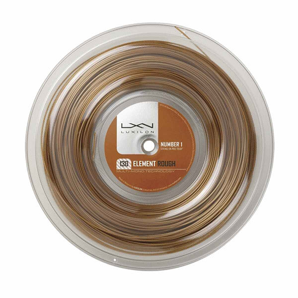 Luxilon Element Rough 130 16g Reel 660’ (bronze) - Brz / Os