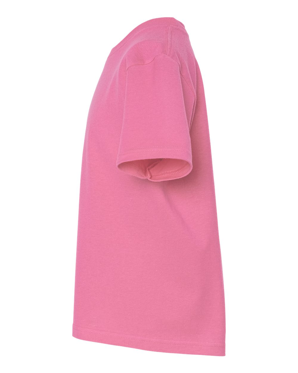 M&o 4300y Youth Ace Cotton T-shirt - Azalea
