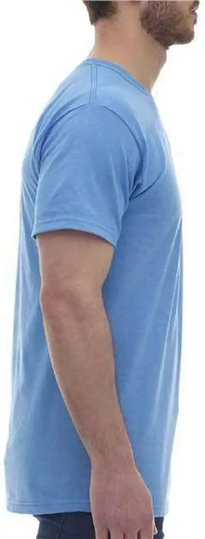 M&amp;o 4800 Gold Soft Touch T-shirt - Carolina Blue