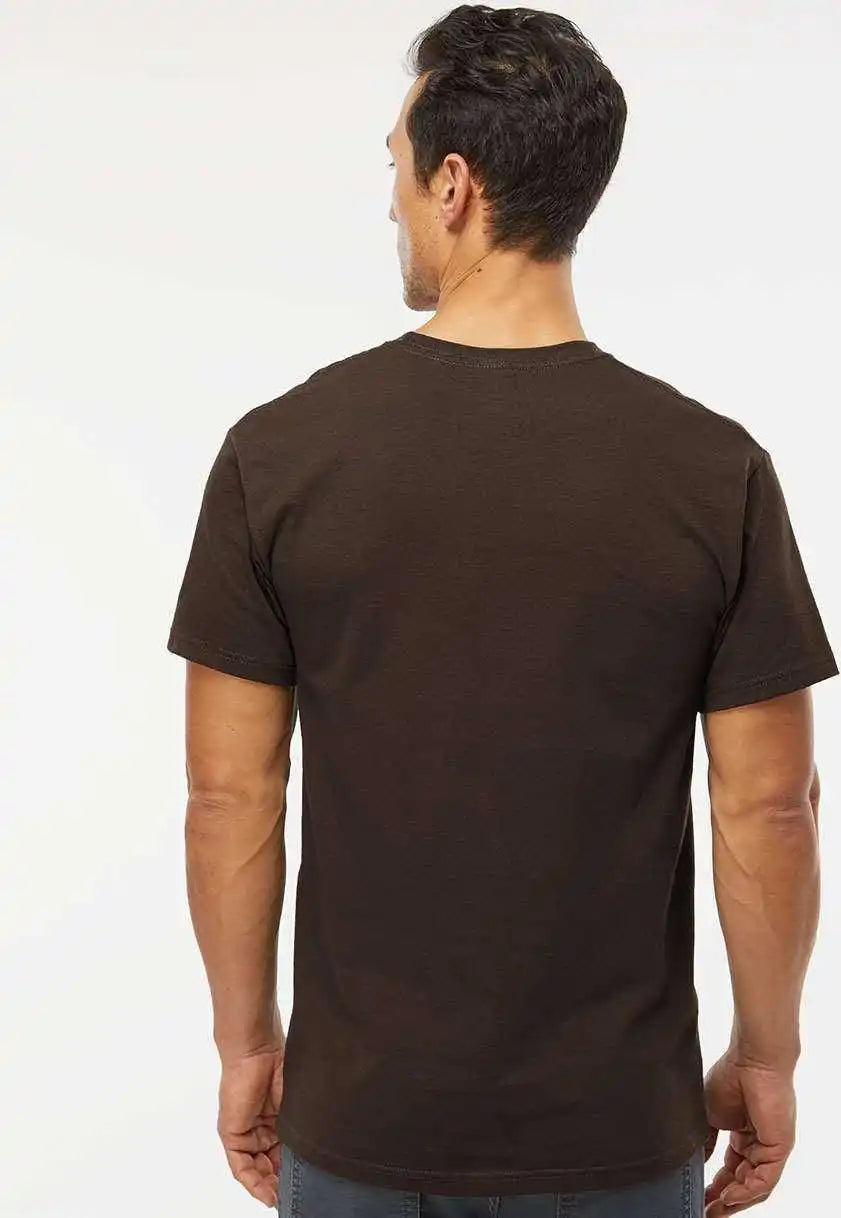 M&amp;o 4800 Gold Soft Touch T-shirt - Chocolate