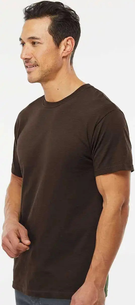 M&amp;o 4800 Gold Soft Touch T-shirt - Chocolate
