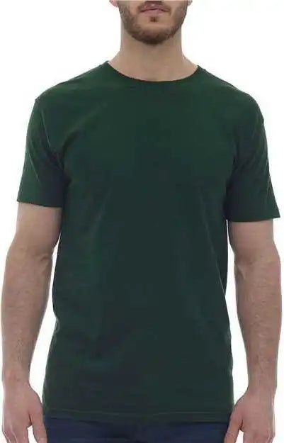M&amp;o 4800 Gold Soft Touch T-shirt - Forest Green