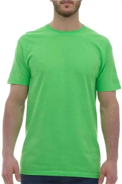 M&amp;o 4800 Gold Soft Touch t Shirt Vivid Lime