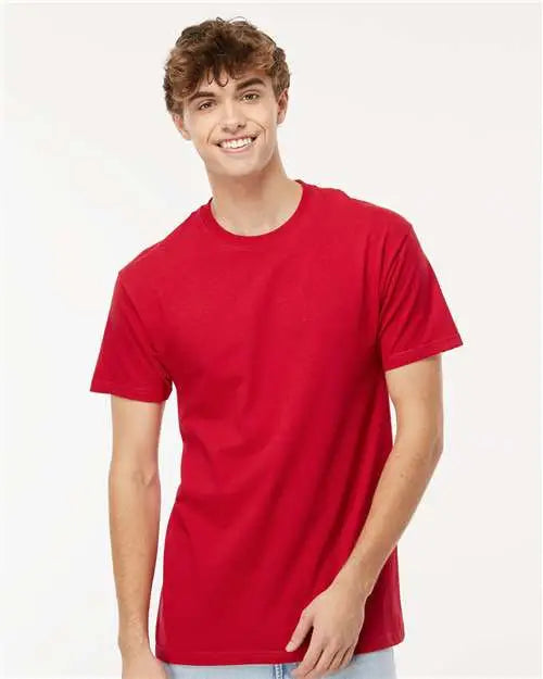 M&o 4800m Gold Soft Touch T-shirt - 4800 - Deep Red