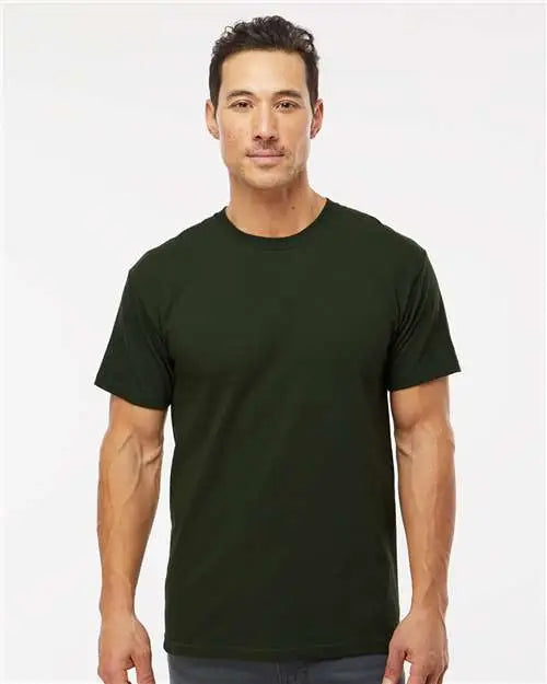 M&o 4800m Gold Soft Touch T-shirt - 4800 - Forest Green