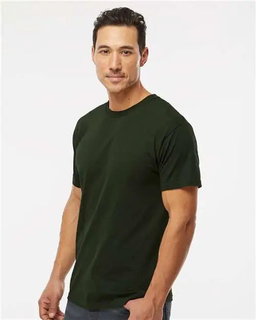 M&o 4800m Gold Soft Touch T-shirt - 4800 - Forest Green