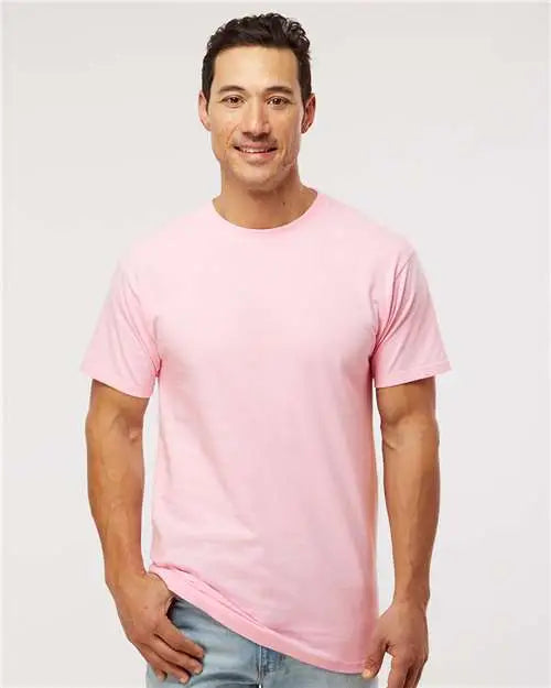 M&o 4800m Gold Soft Touch T-shirt - 4800 - Heather Pink