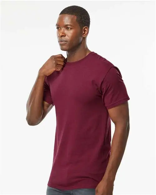 M&o 4800m Gold Soft Touch T-shirt - 4800 - Maroon