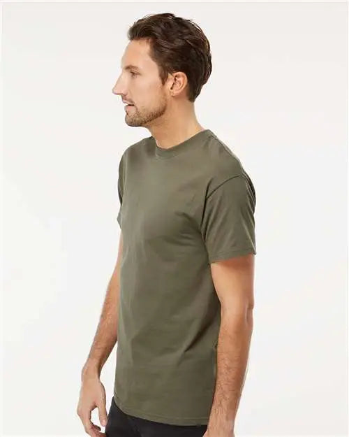 M&o 4800m Gold Soft Touch T-shirt - 4800 - Military Green