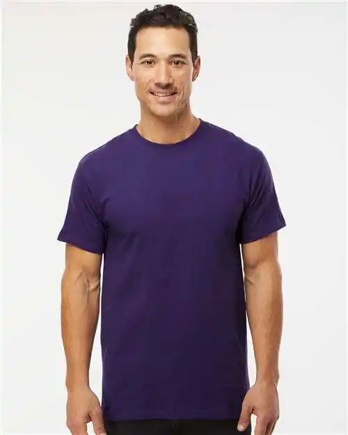 M&amp;o 4800m Gold Soft Touch T-shirt - 4800 - Purple