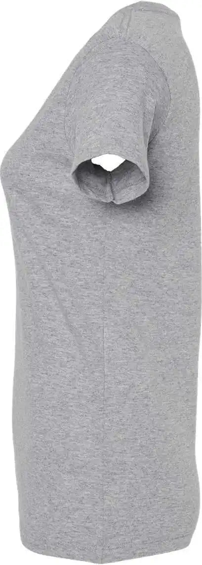 M&amp;o 4810 Women’s Gold Soft Touch t Shirt Athletic Gray