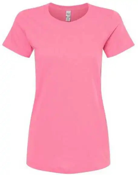 M&amp;o 4810 Women’s Gold Soft Touch t Shirt Azalea