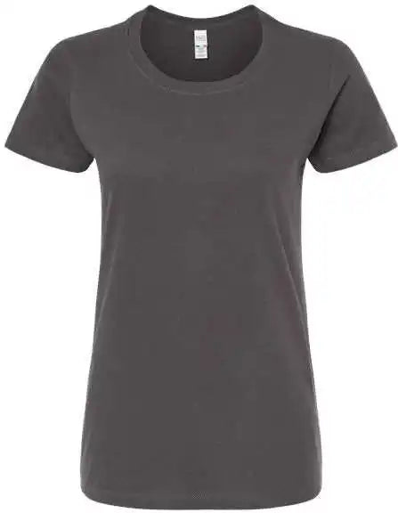 M&amp;o 4810 Women’s Gold Soft Touch t Shirt Charcoal