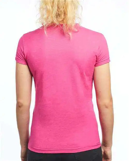 M&amp;o 4810 Women’s Gold Soft Touch t Shirt Heliconia