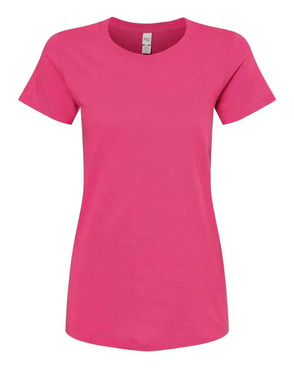 M&amp;o 4810 Women’s Gold Soft Touch t Shirt Heliconia