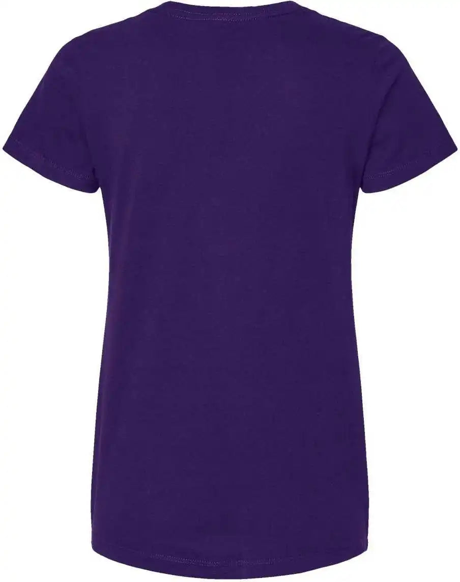 M&amp;o 4810 Women’s Gold Soft Touch T-shirt - Purple