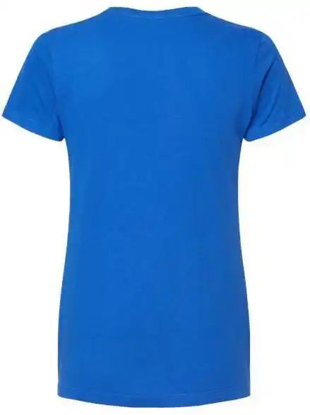 M&amp;o 4810 Women’s Gold Soft Touch t Shirt Royal