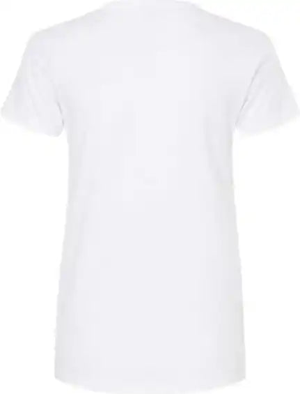 M&amp;o 4810 Women’s Gold Soft Touch T-shirt - White