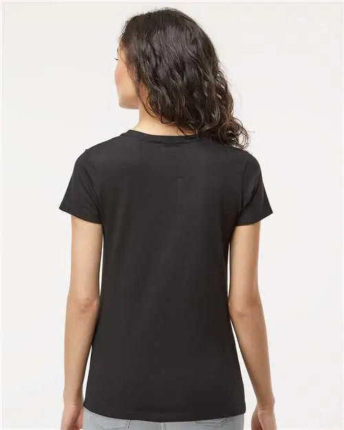 M&o 4810m Women’s Gold Soft Touch T-shirt - 4810 - Black