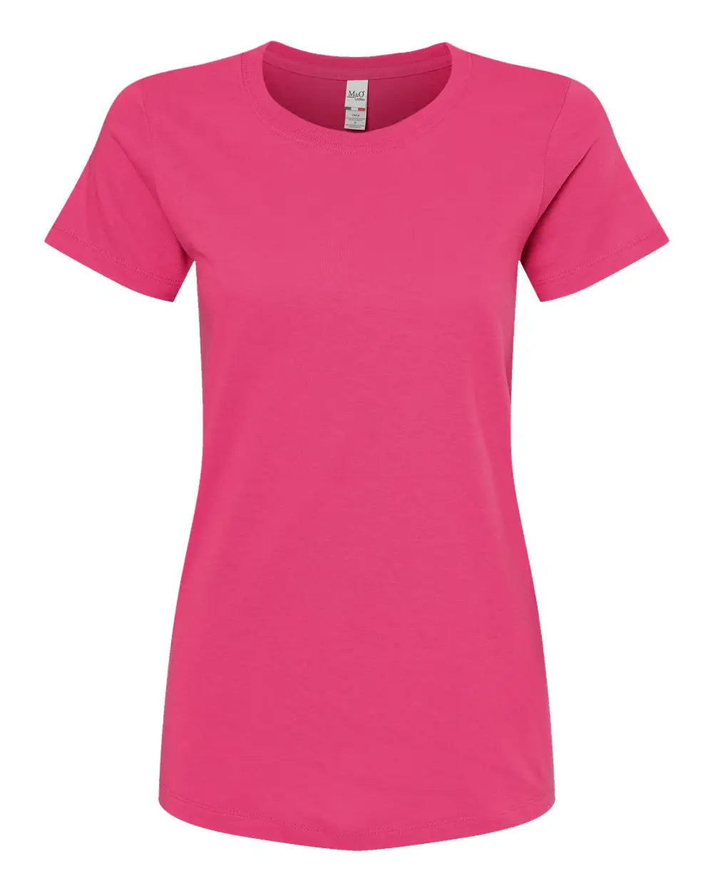 M&o 4810m Women’s Gold Soft Touch T-shirt - 4810 - Heliconia