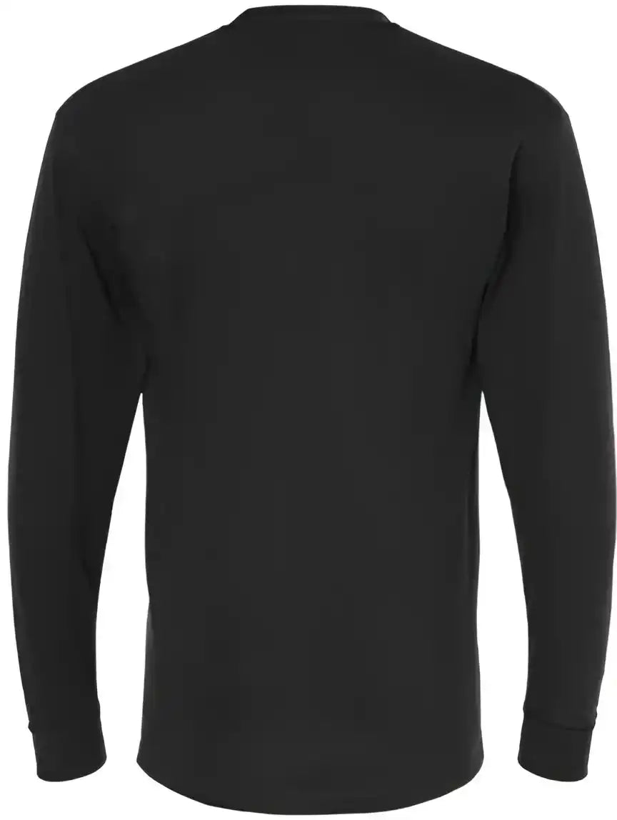 M&o 4820 Gold Soft Touch Long Sleeve t Shirt Black