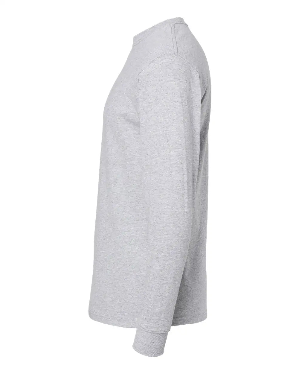 M&o 4820m Gold Soft Touch Long Sleeve T-shirt - 4820 - Athletic Gray