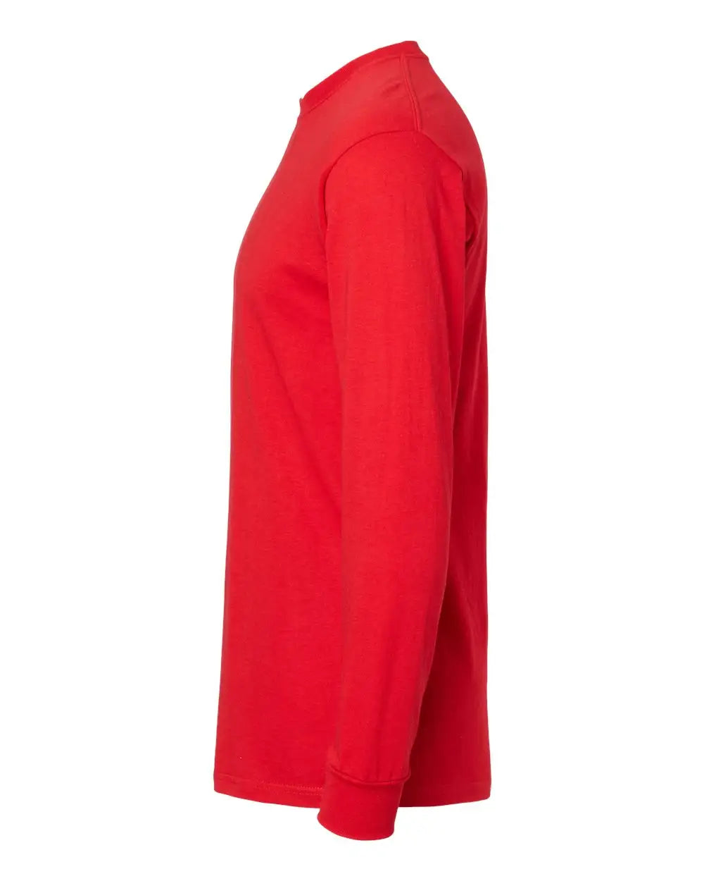 M&o 4820m Gold Soft Touch Long Sleeve T-shirt - 4820 - Deep Red