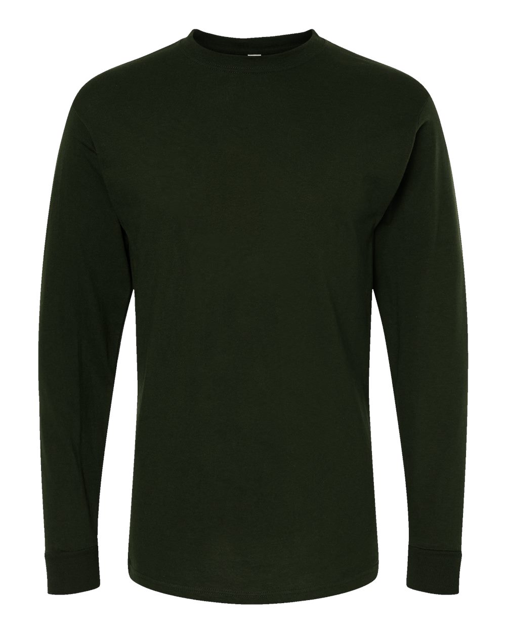 M&o 4820m Gold Soft Touch Long Sleeve T-shirt - 4820 - Forest Green