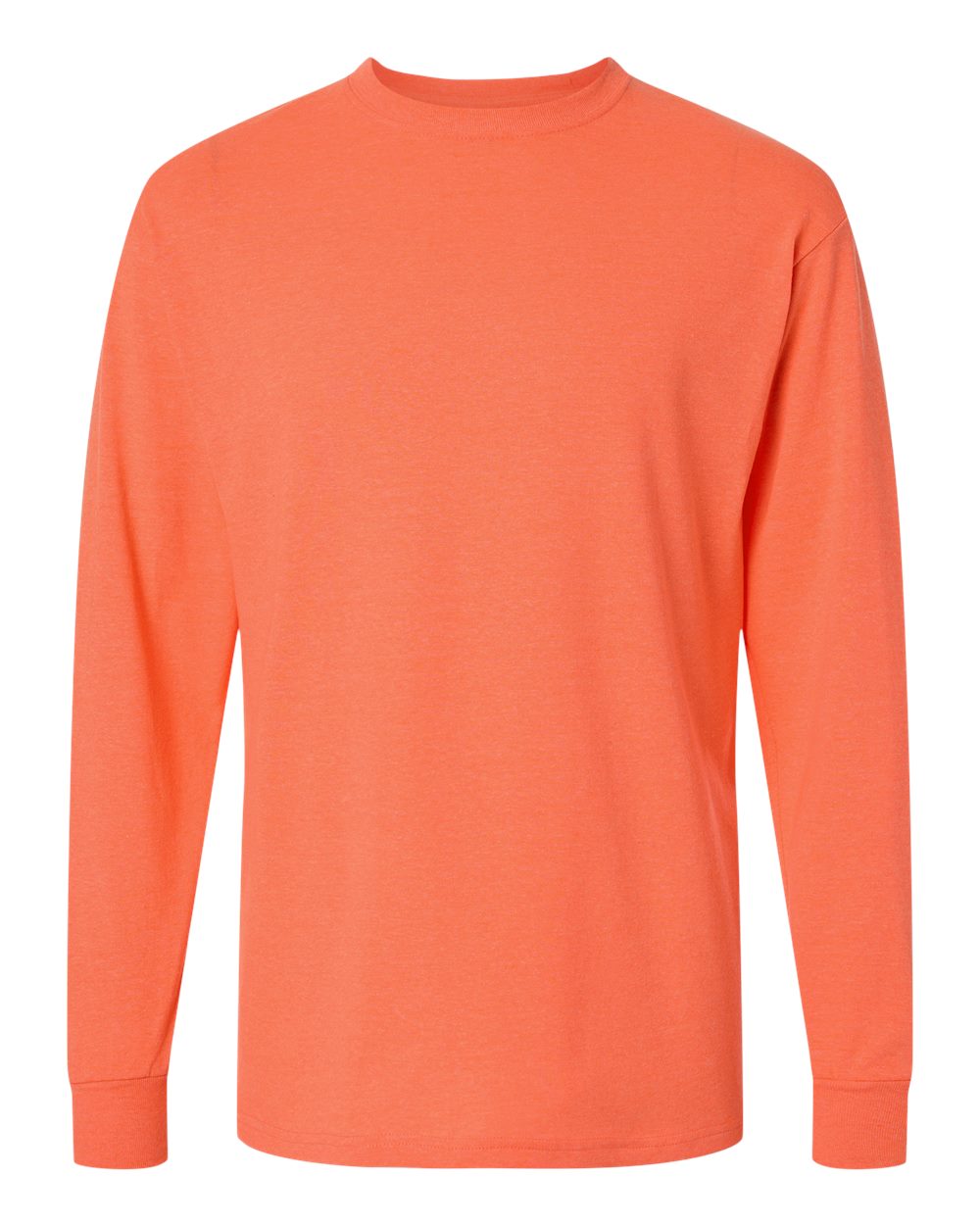 M&o 4820m Gold Soft Touch Long Sleeve T-shirt - 4820 - Heather Coral